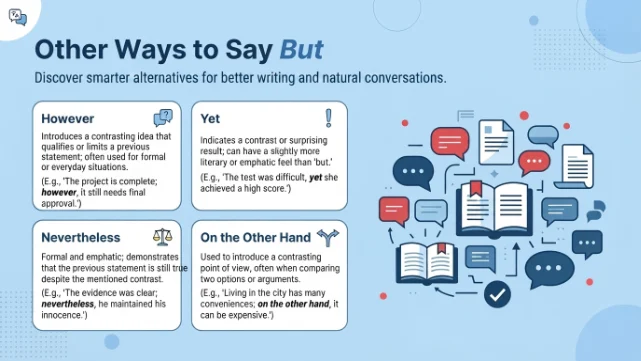 Other Ways to Say But
