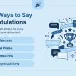 Other Ways to Say Congratulations