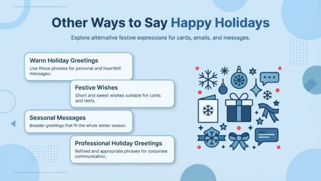 Other Ways to Say Happy Holidays