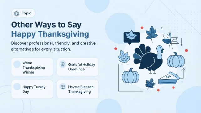 Other Ways to Say Happy Thanksgiving