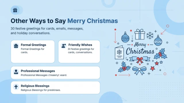 Other Ways to Say Merry Christmas