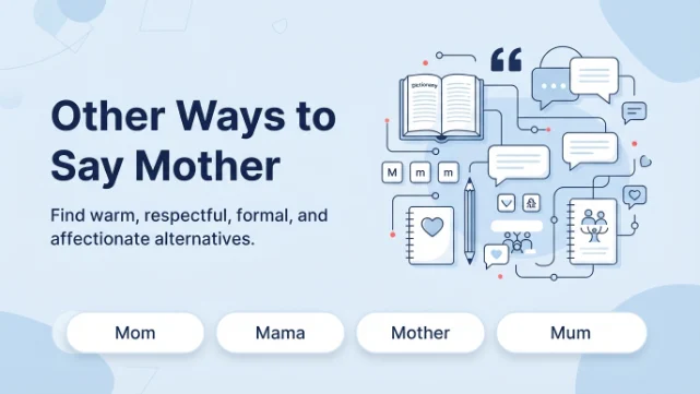 Other Ways to Say Mother