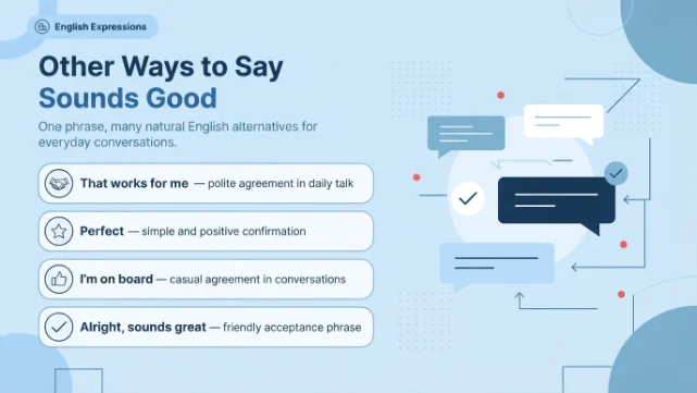 Other Ways to Say Sounds Good
