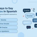 Other Ways to Say Thank You in Spanish