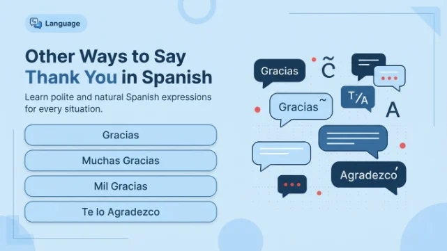 Other Ways to Say Thank You in Spanish
