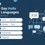 Ways to Say Hello in Other Languages