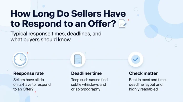 How Long Do Sellers Have to Respond to an Offer
