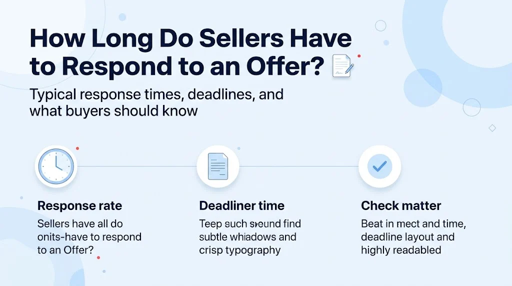 How Long Do Sellers Have to Respond to an Offer