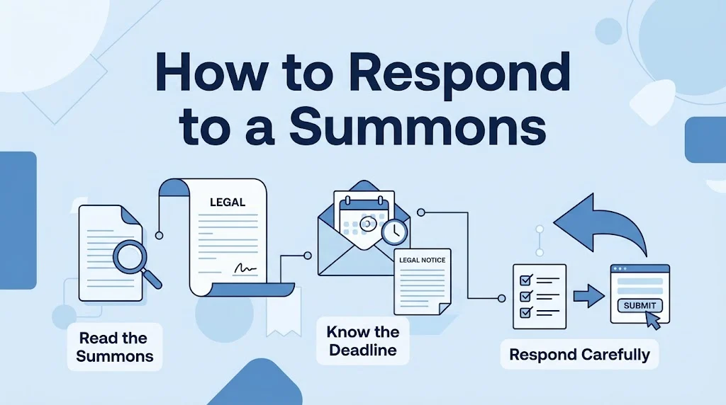 How to Respond to a Summons