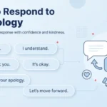 How to Respond to an Apology