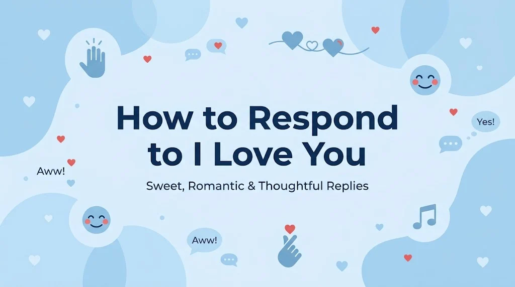 How to Respond to I Love You