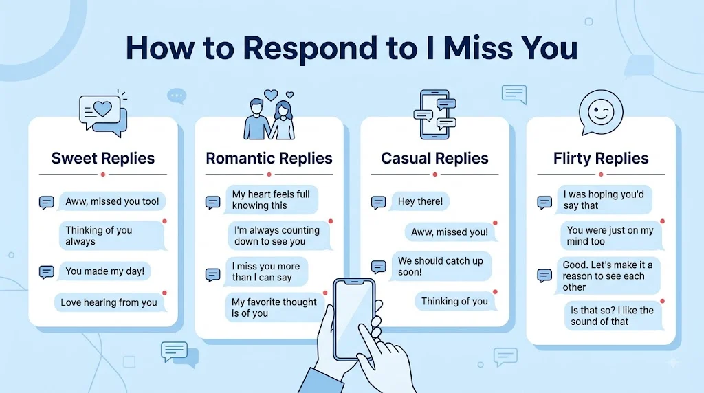 How to Respond to I Miss You