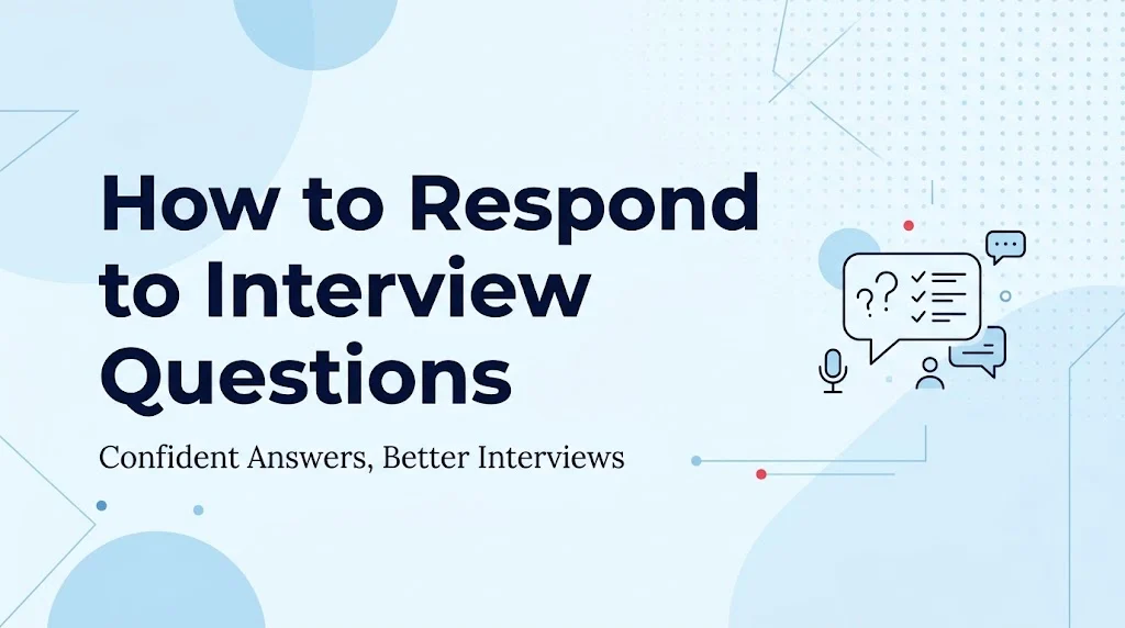 how to respond to interview questions