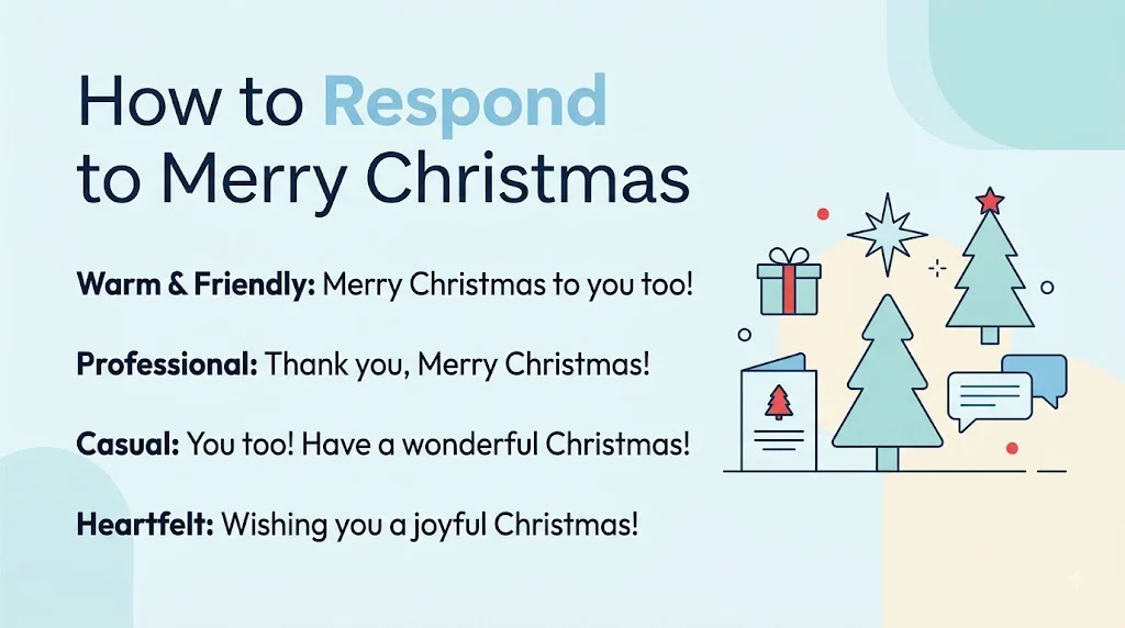 How to Respond to Merry Christmas