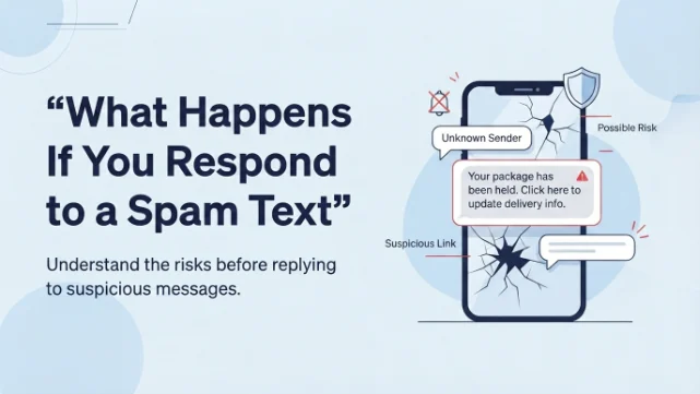 What Happens If You Respond to a Spam Text