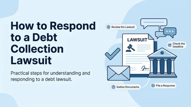 How to Respond to a Debt Collection Lawsuit