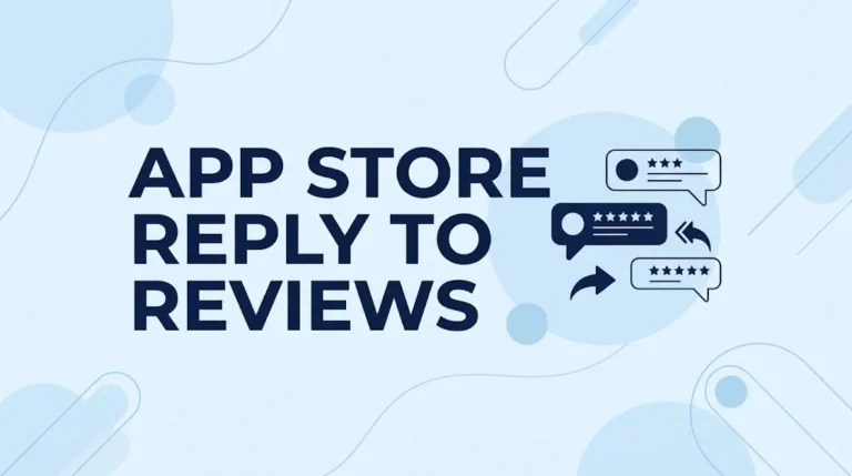 App Store Reply to Reviews
