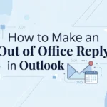 How to Make an Out of Office Reply in Outlook