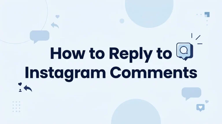 How to Reply to Instagram Comments