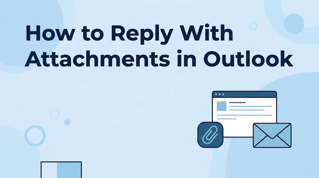 How to Reply With Attachments in Outlook