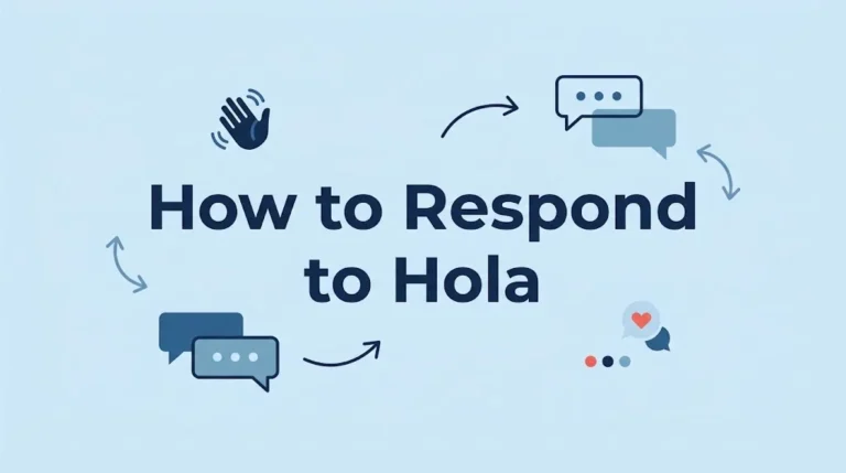 How to Respond to Hola