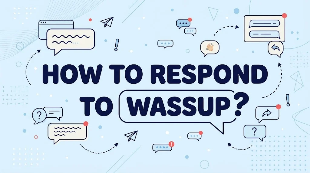 How to Respond to Wassup
