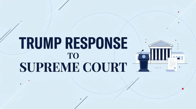 Trump Response to Supreme Court