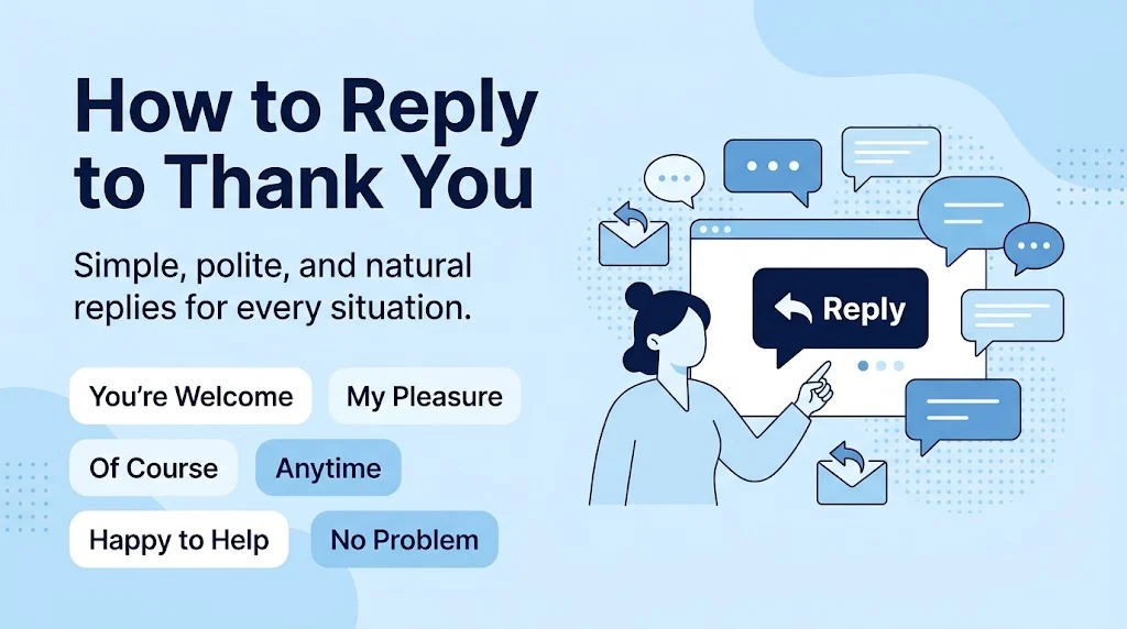 How to Reply Thank You