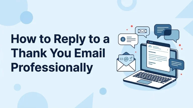 How to Reply to a Thank You Email Professionally