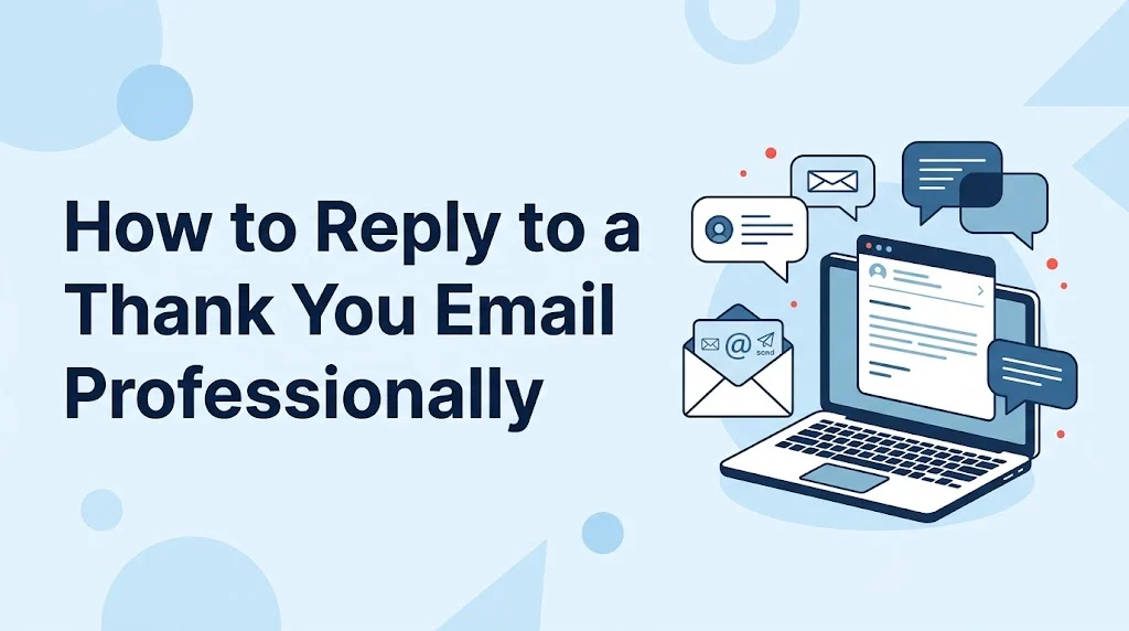 How to Reply to a Thank You Email Professionally