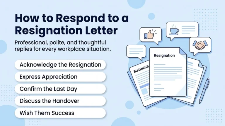 How to Respond to a Resignation Letter
