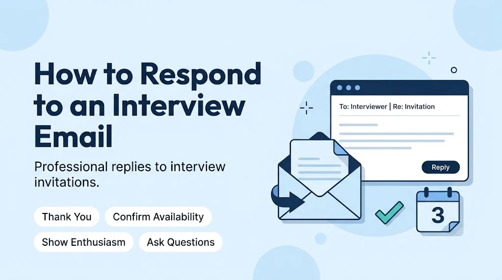 How to Respond to an Interview Email
