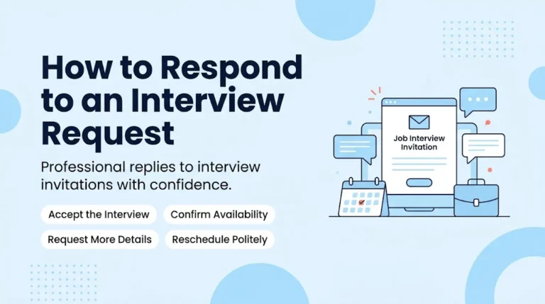 How to Respond to an Interview Request