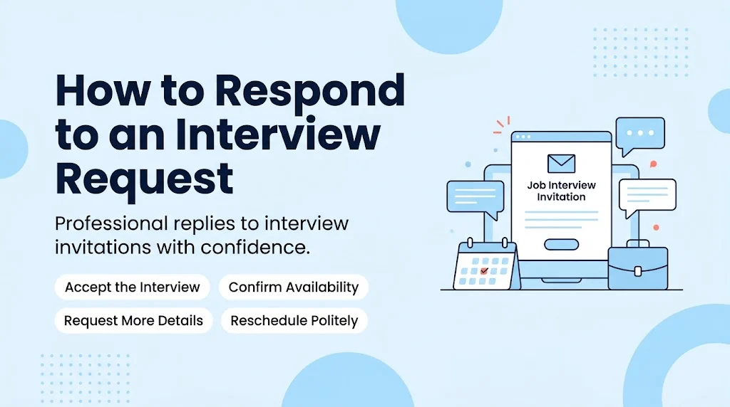 How to Respond to an Interview Request