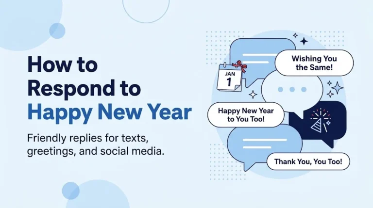 How to Respond to Happy New Year