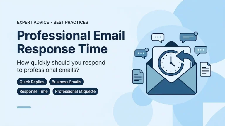 Professional Email Response Time