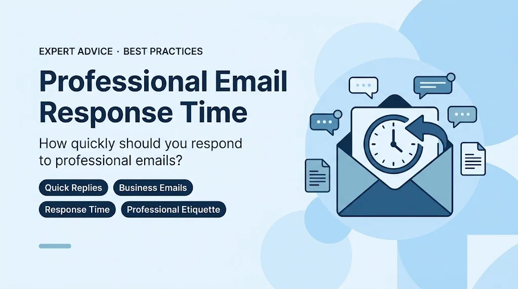 Professional Email Response Time