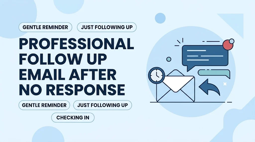 Professional Follow Up Email After No Response
