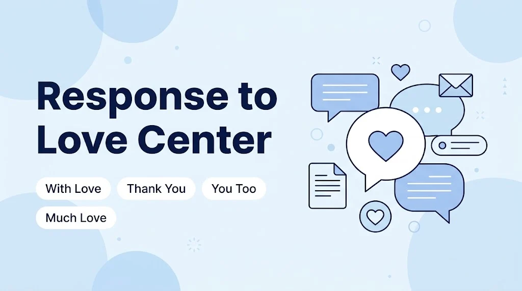 Response to Love Center